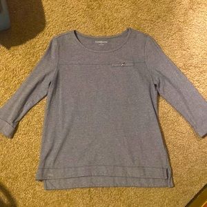 Blue grey top